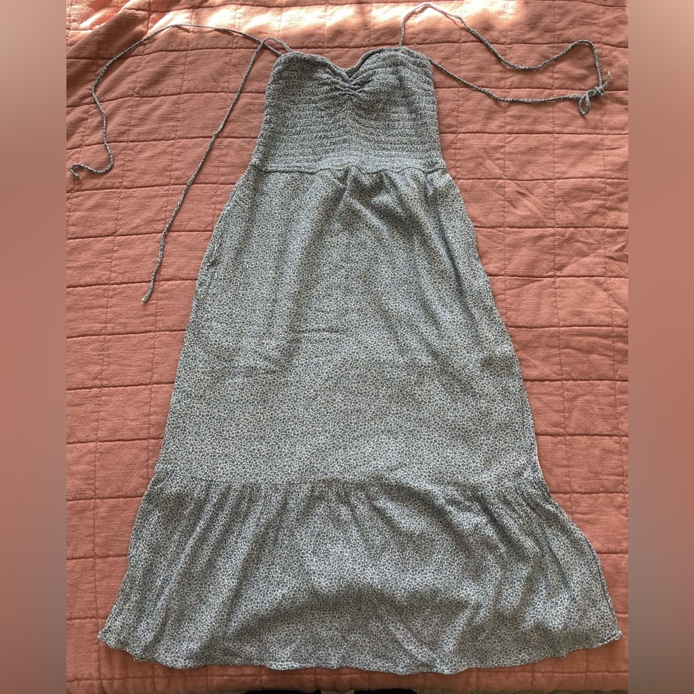 Abercrombie & Fitch Tiered Smocked Dress